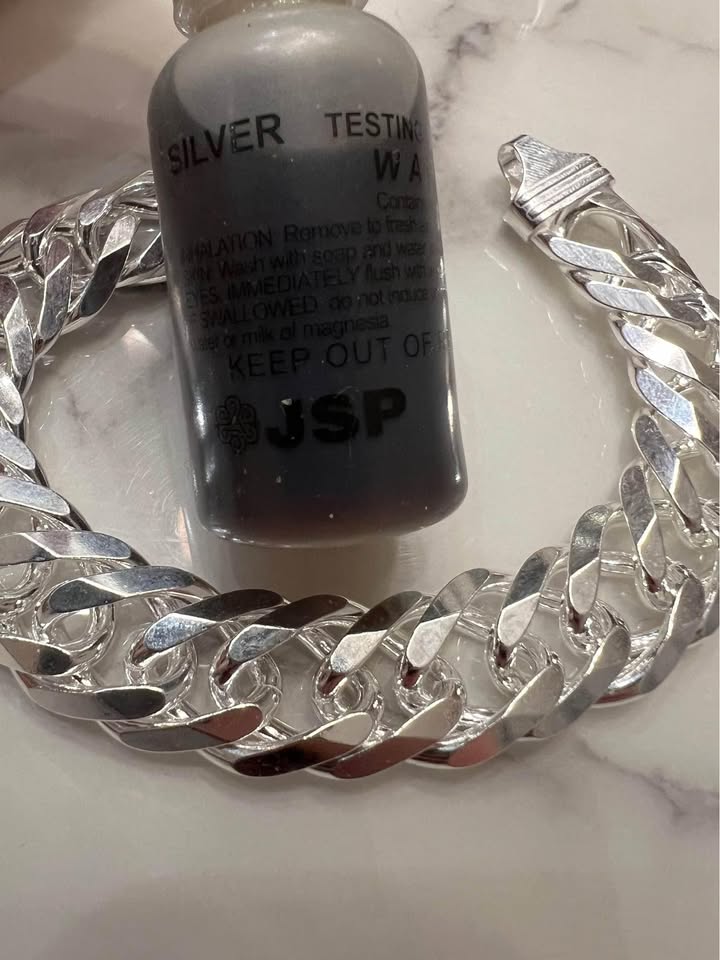 Silver Links Bracelet (9')