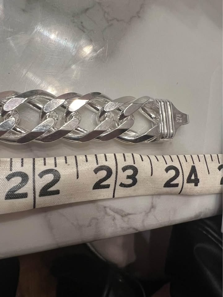 Sterling Silver Italian Chain (24")