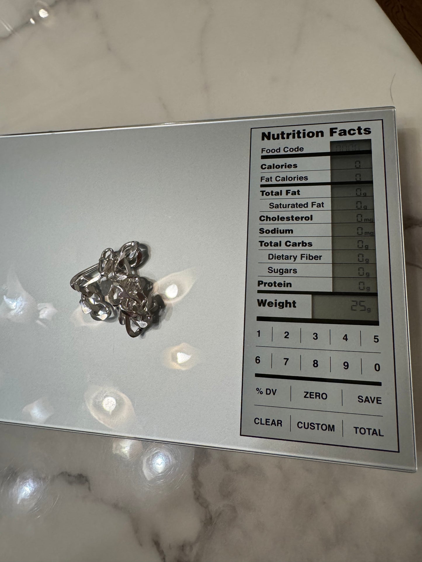 Silver Figaro Bracelet (9')