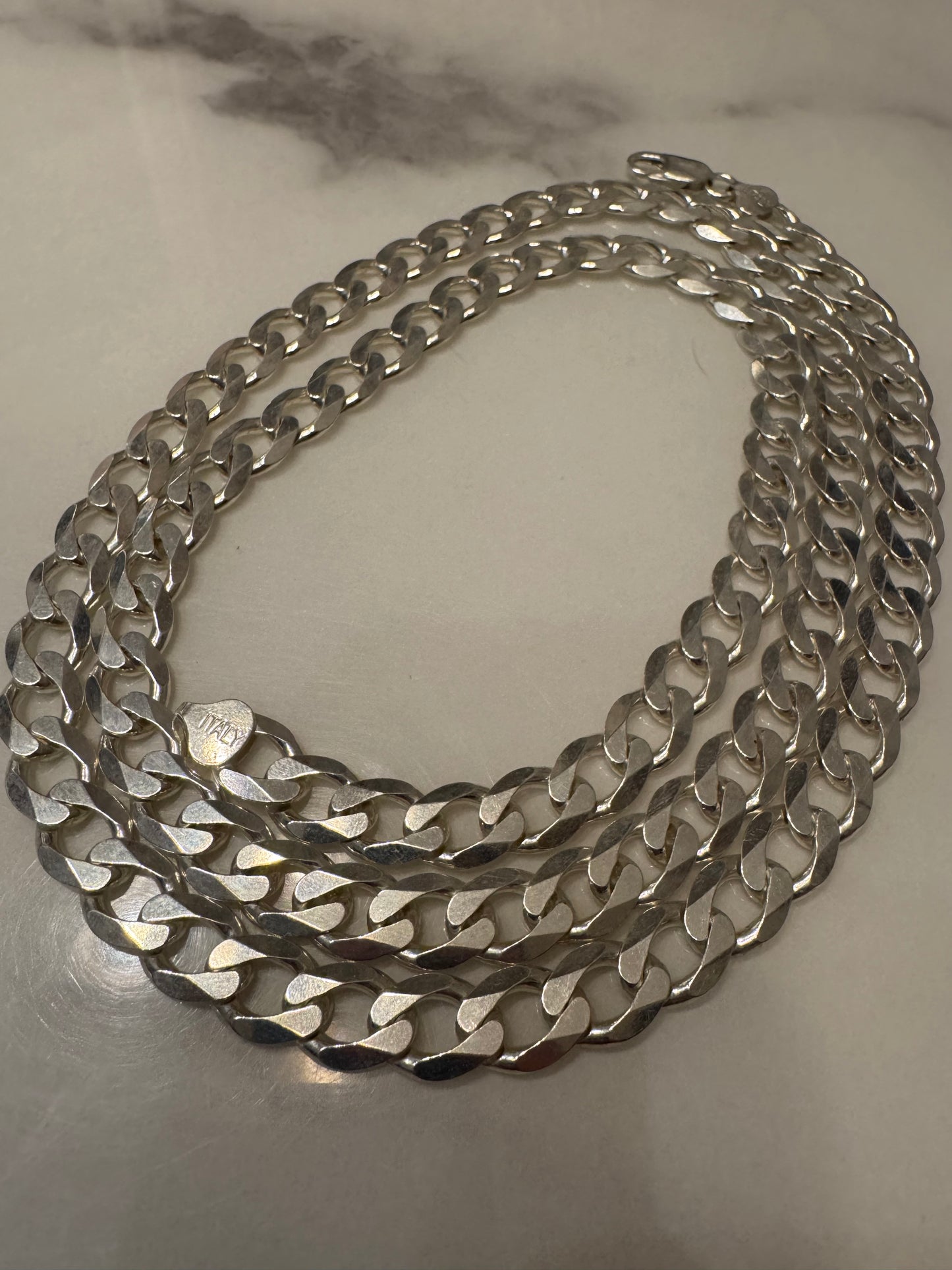 Silver Curb Chain (30')