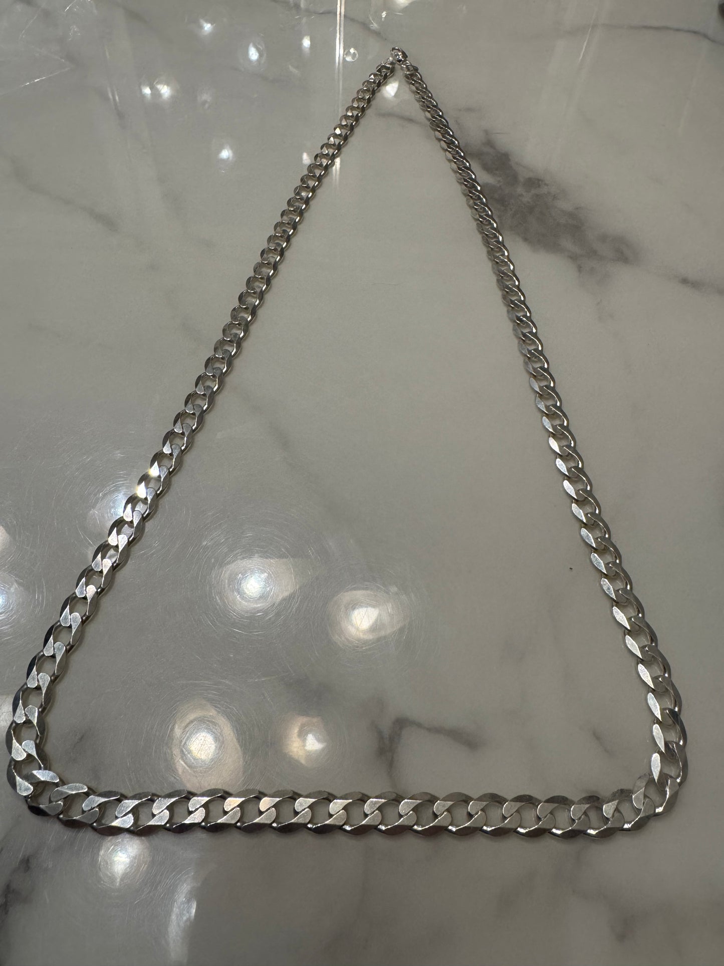 Silver Curb Chain (30')