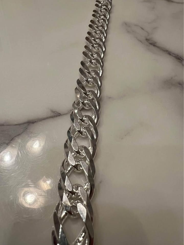 Silver Links Bracelet (9')