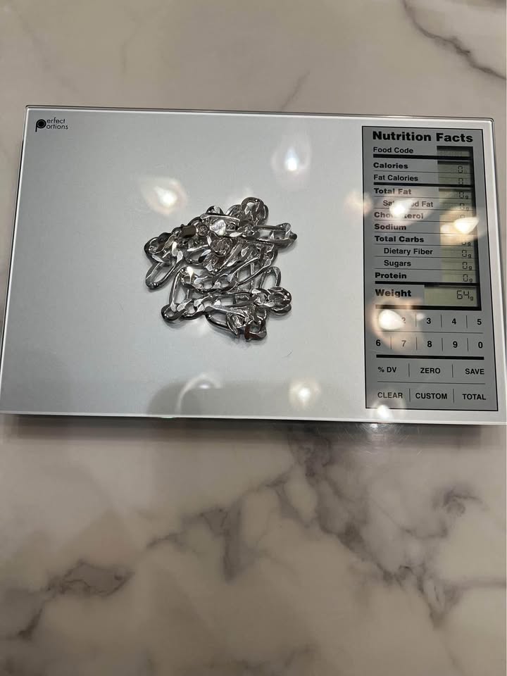 Figaro Silver Chain (24')