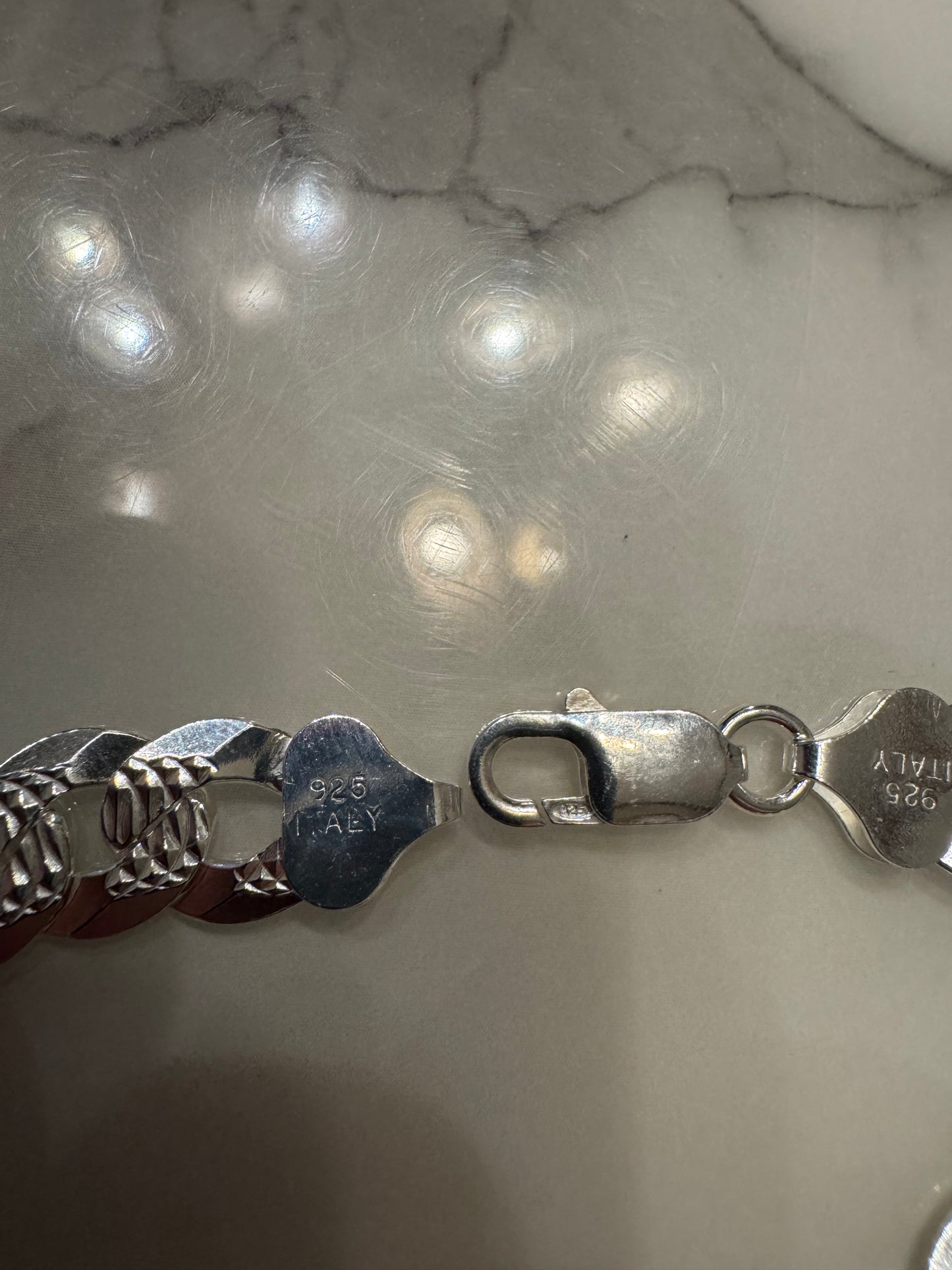 Silver Bracelet Paved (9’)