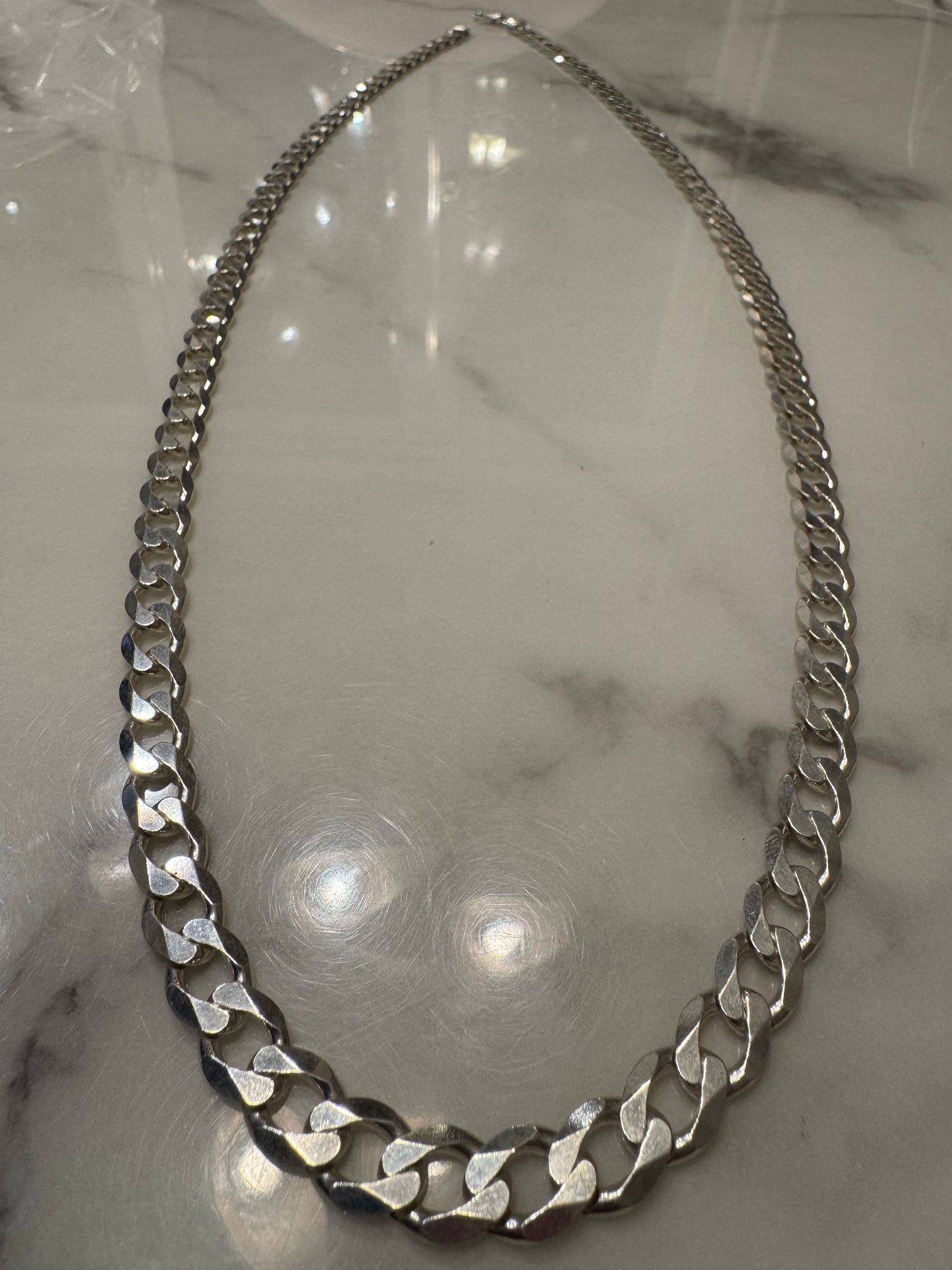 Silver Curb Chain (30')