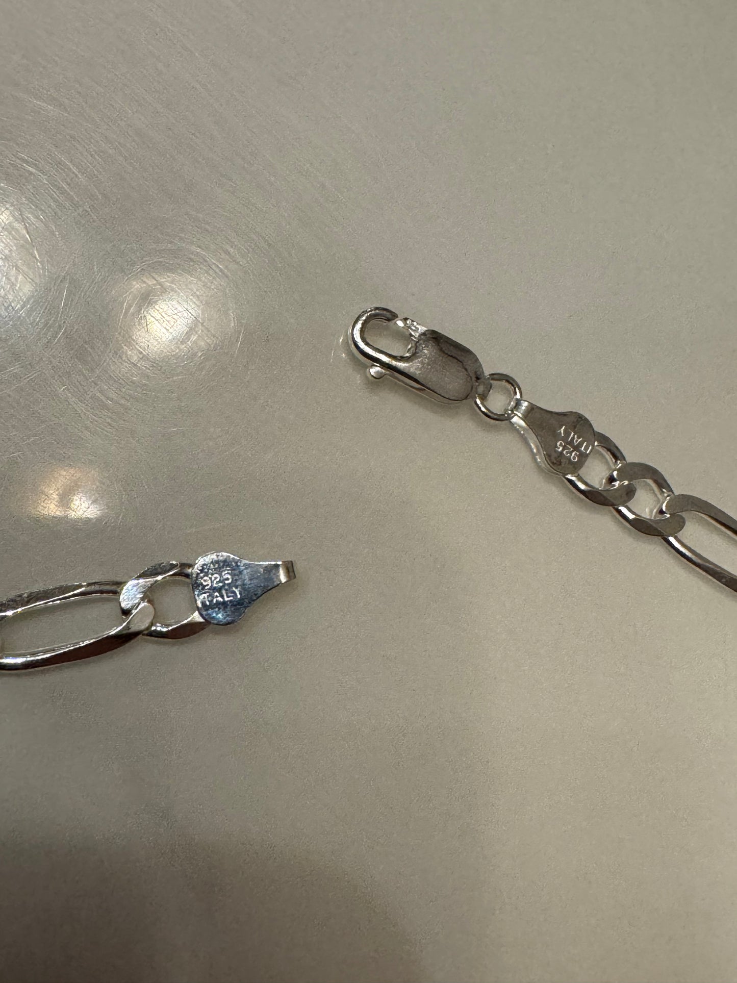 Silver Figaro Chain (24')