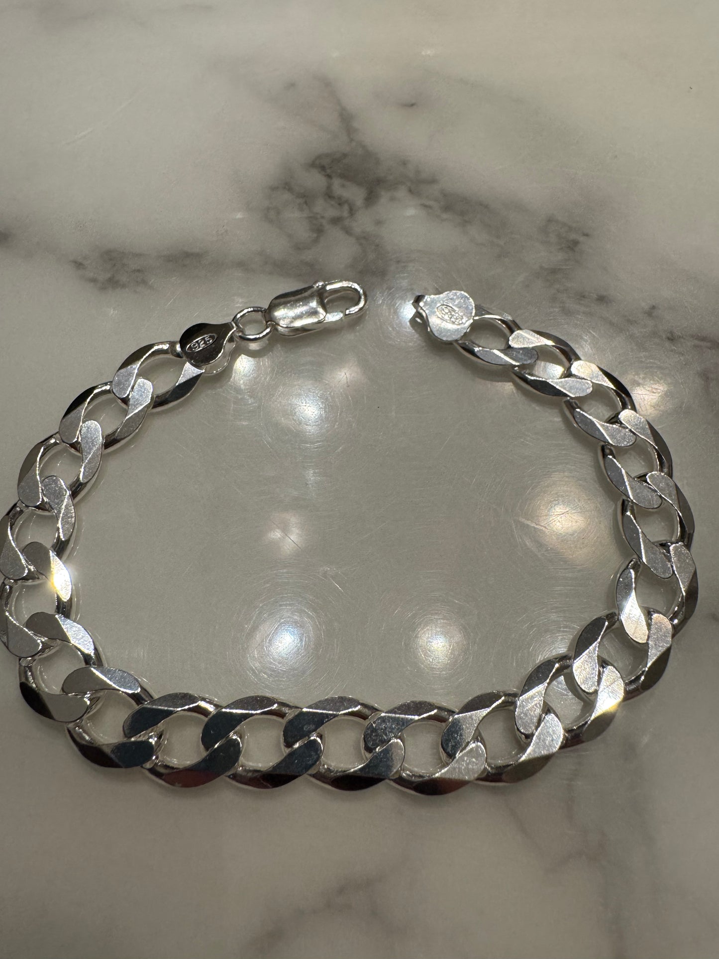 Silver Italian Bracelet (9')