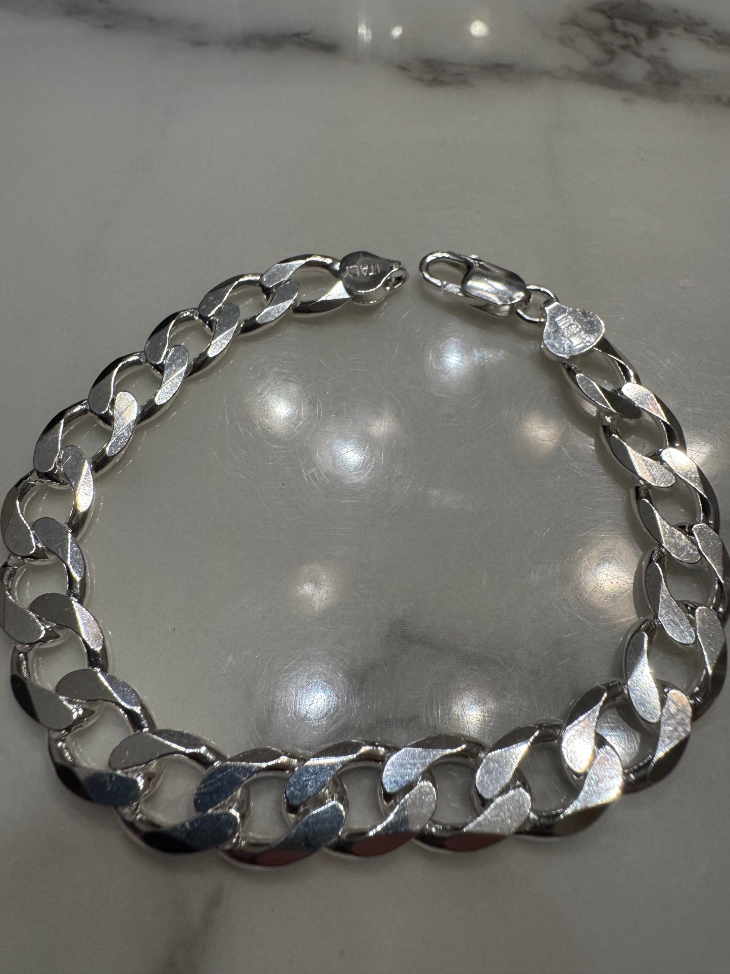 Silver Italian Bracelet (9')