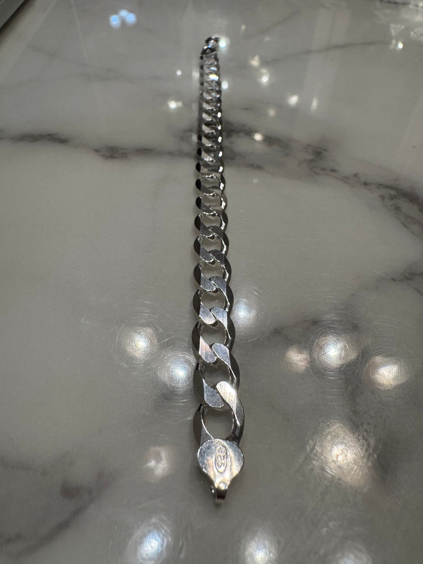 Silver Italian Bracelet (9')